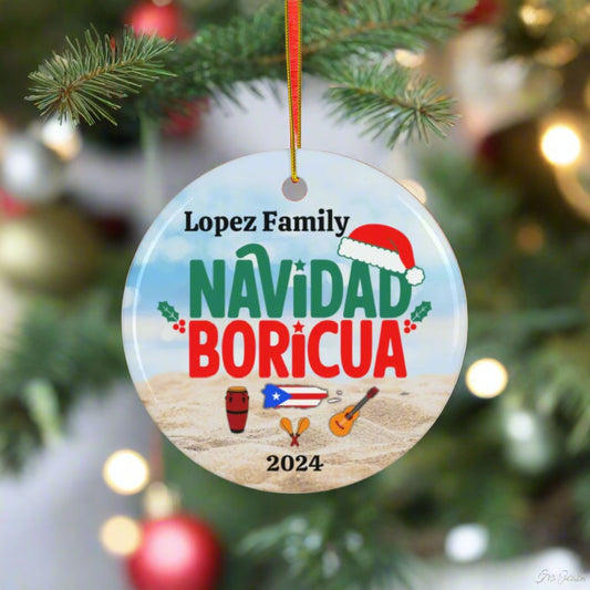 Personalized Puerto Rican Christmas Collection – NAVIDAD BORICUA | Celebrate with Island Spirit!