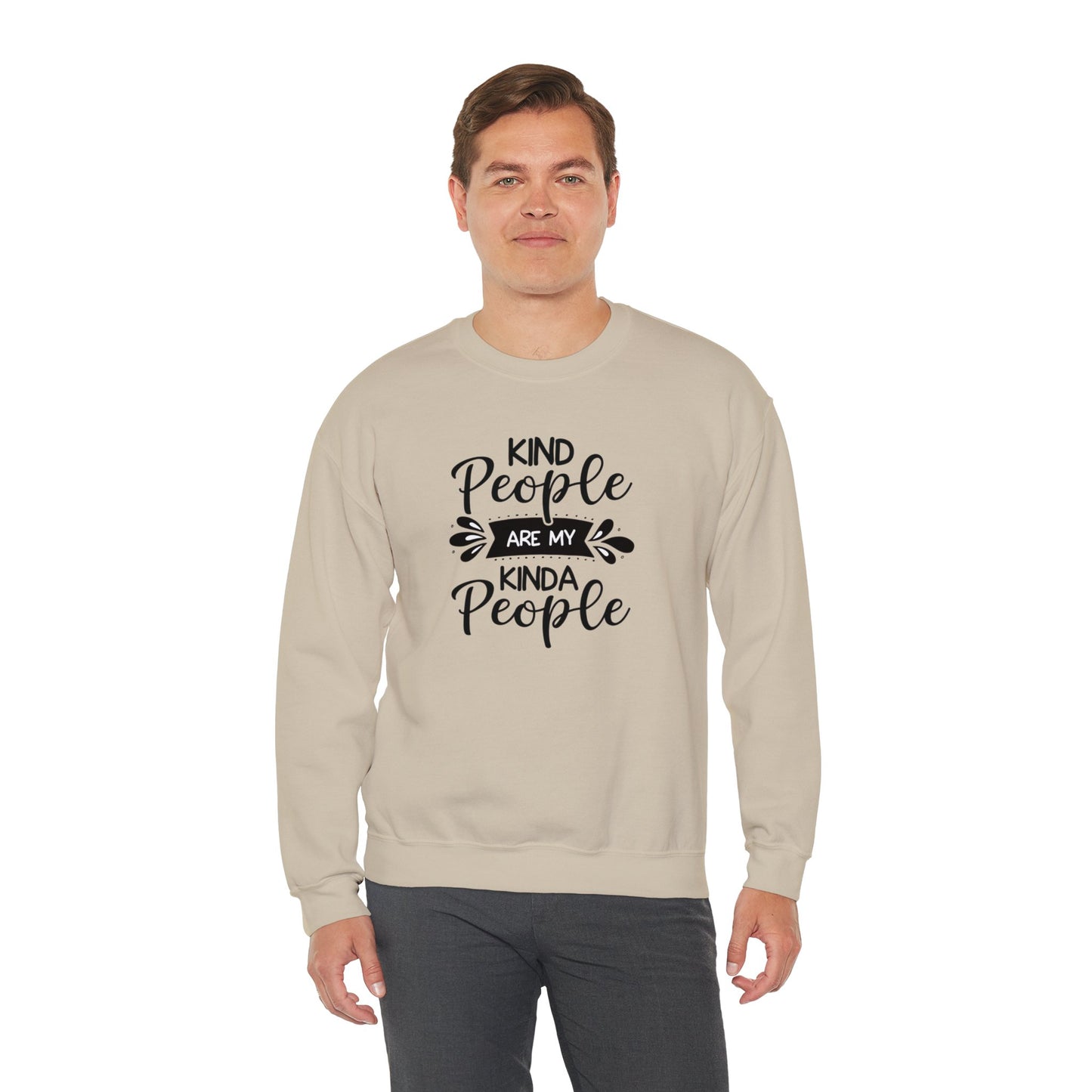 KIND PEOPLE ARE MY KINDA PEOPLE Unisex Heavy Blend™ Crewneck Sweatshirt