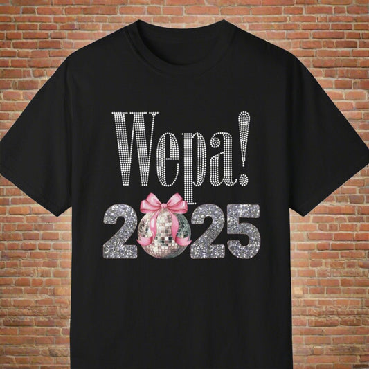 WEPA 2025 Puerto Rican Shirt New Year Unisex Garment-Dyed T-shirt