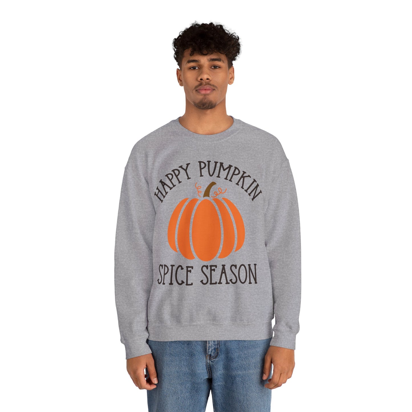 Pumpkin Spice Fall Sweatshirt Unisex Heavy Blend™ Crewneck Sweatshirt