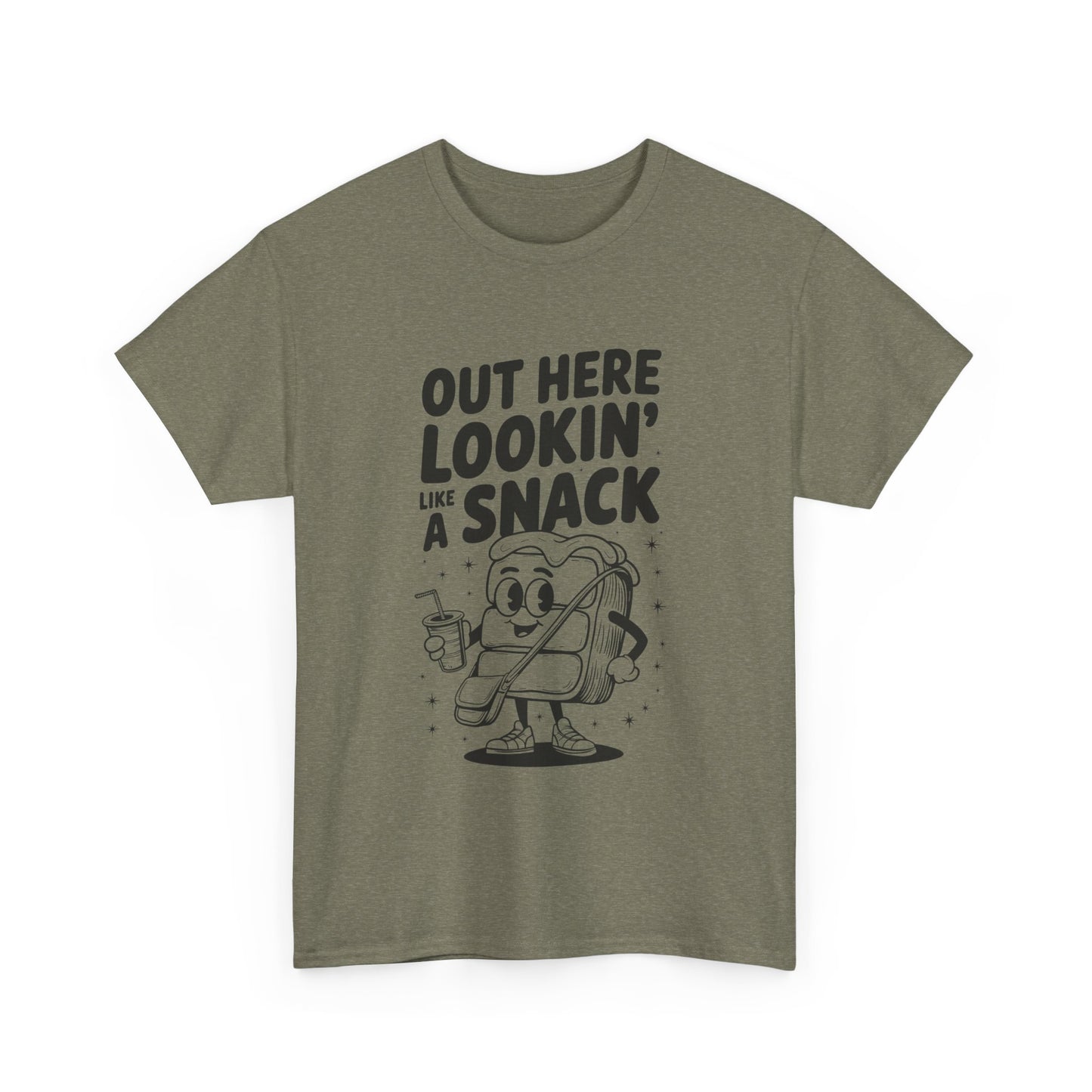 Out Here Lookin’ Like a Snack | Heavy Cotton Tee