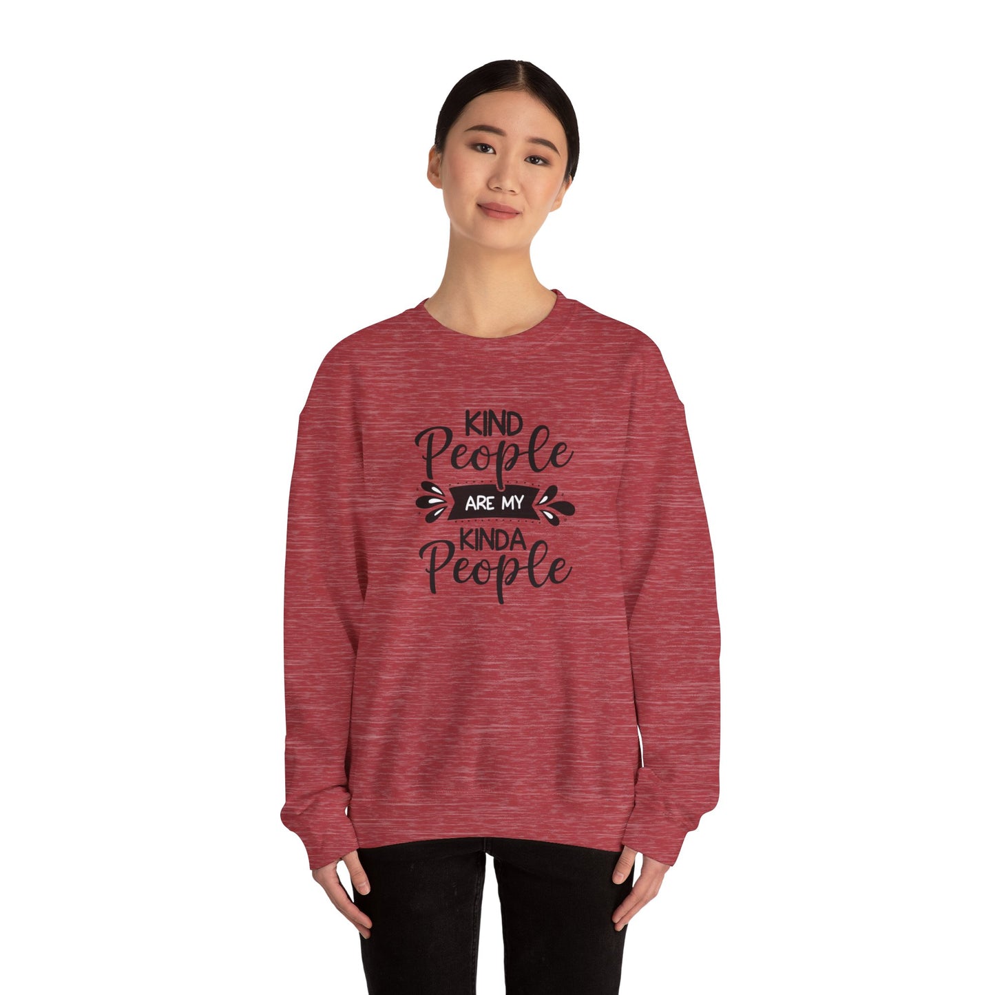 KIND PEOPLE ARE MY KINDA PEOPLE Unisex Heavy Blend™ Crewneck Sweatshirt