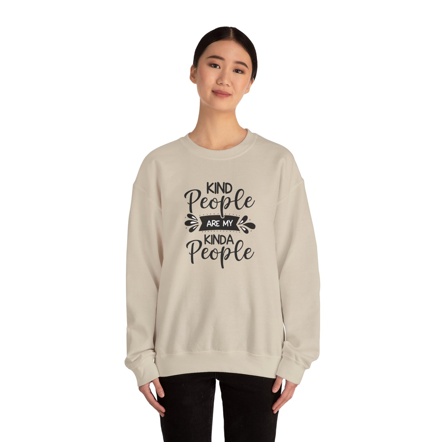 KIND PEOPLE ARE MY KINDA PEOPLE Unisex Heavy Blend™ Crewneck Sweatshirt