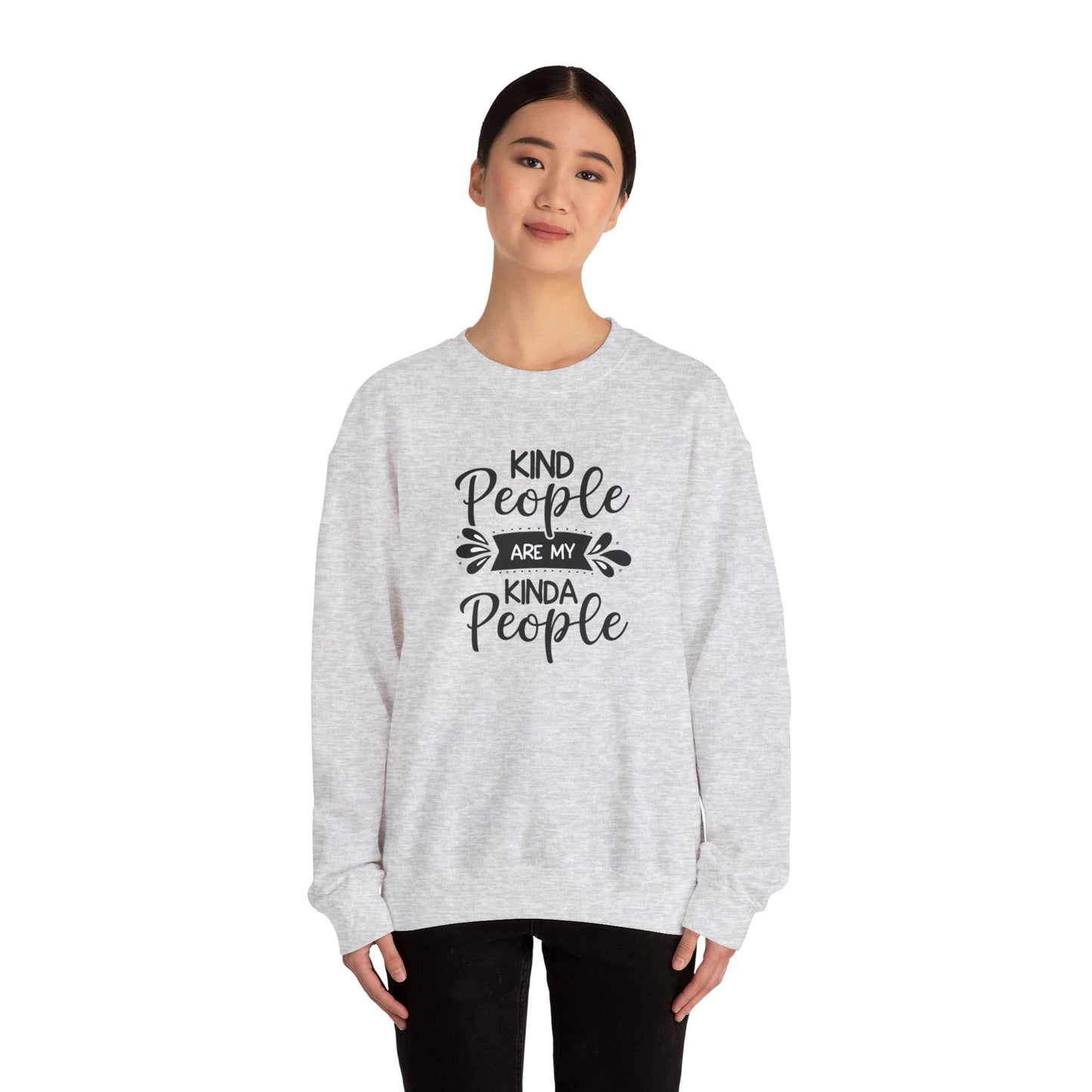 KIND PEOPLE ARE MY KINDA PEOPLE Unisex Heavy Blend™ Crewneck Sweatshirt