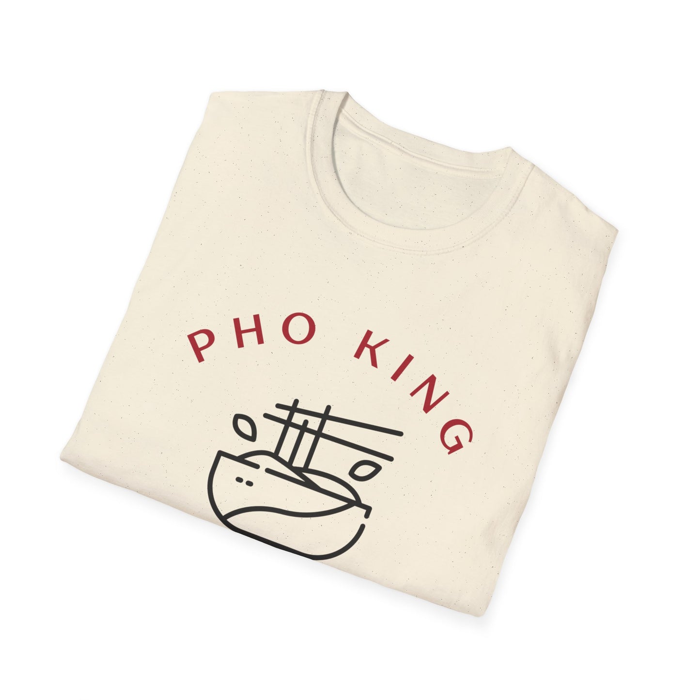 PHO KING DELICOUS | FUNNY FOOD HUMOR Unisex Softstyle T-Shirt