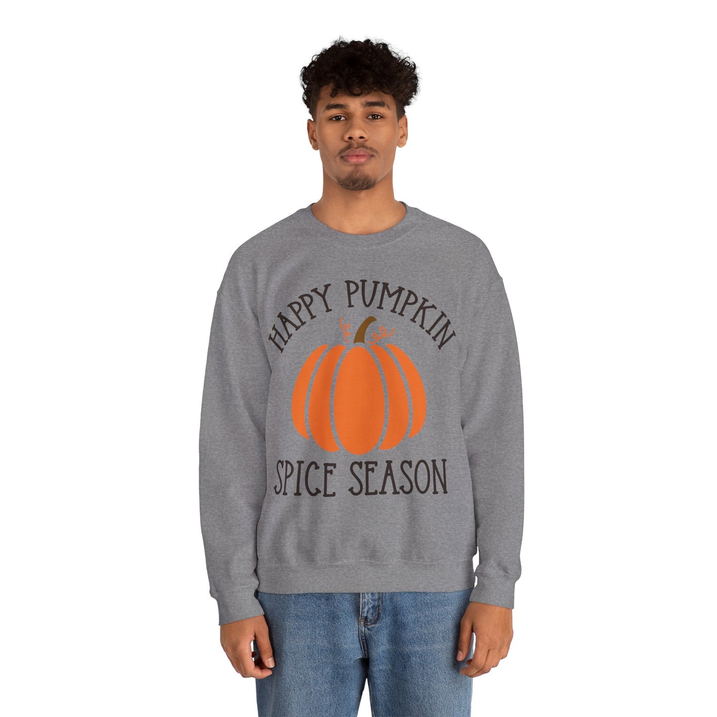 Pumpkin Spice Fall Sweatshirt Unisex Heavy Blend™ Crewneck Sweatshirt