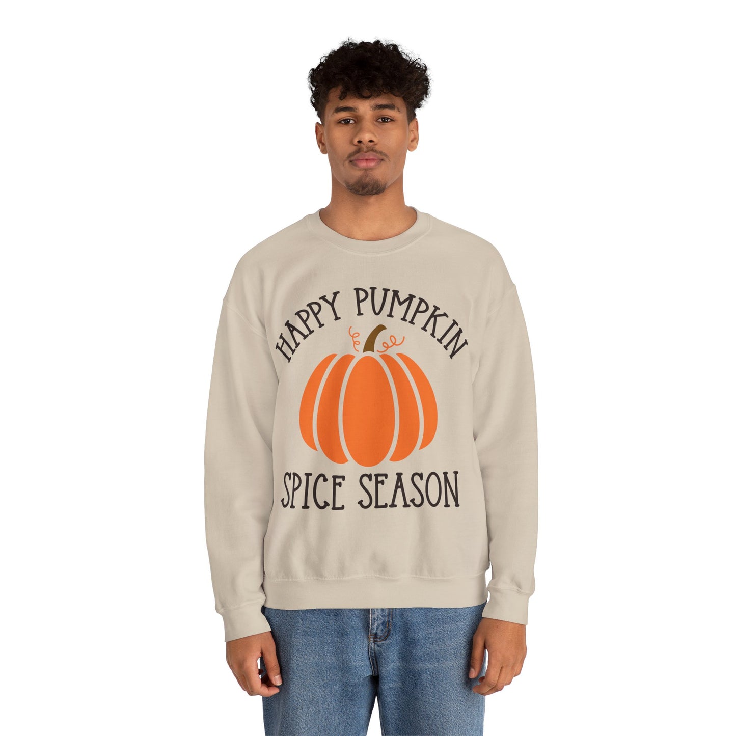 Pumpkin Spice Fall Sweatshirt Unisex Heavy Blend™ Crewneck Sweatshirt