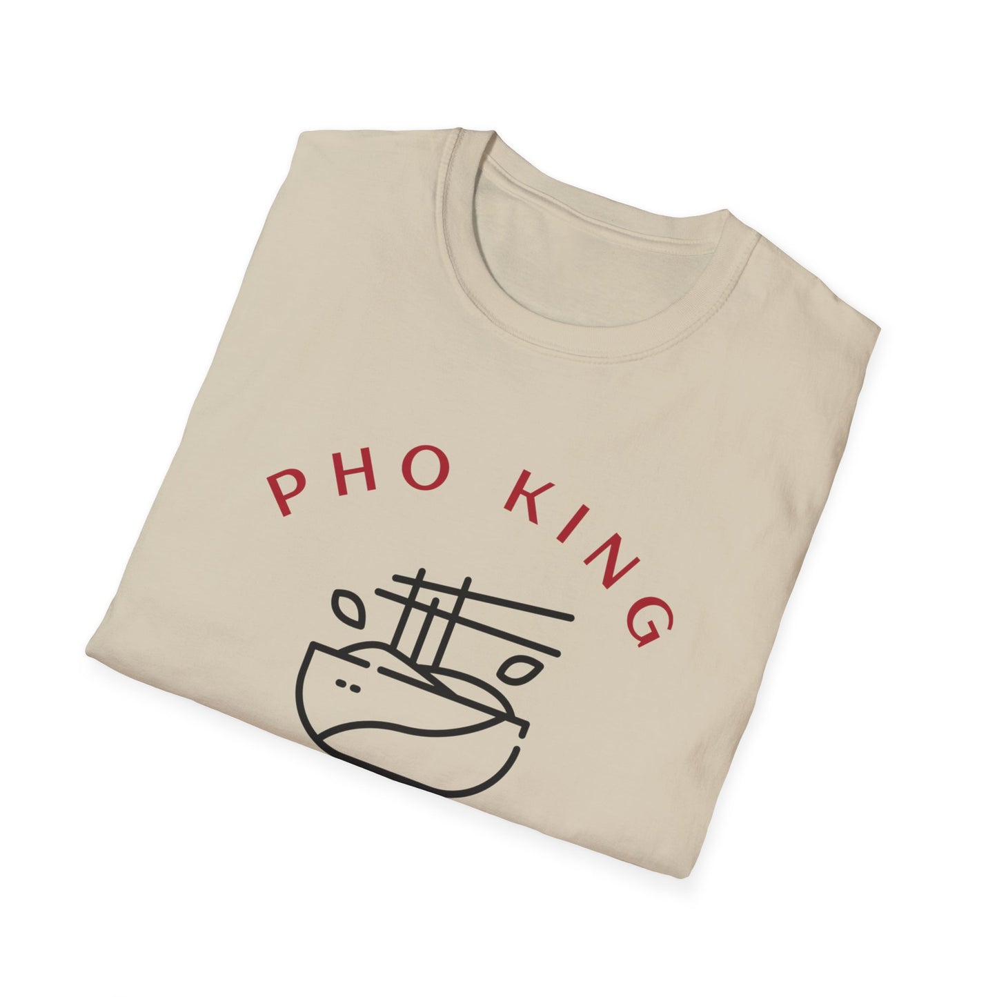 PHO KING DELICOUS | FUNNY FOOD HUMOR Unisex Softstyle T-Shirt