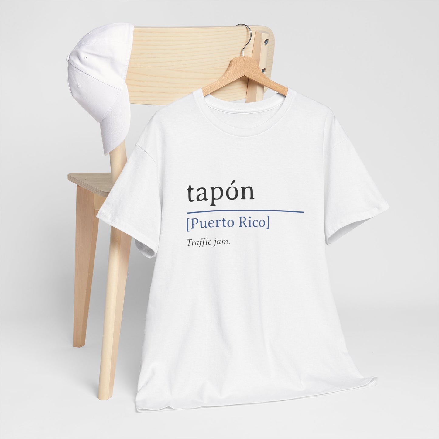 Tapón Definition Shirt | Puerto Rican Saying Tee | Unisex Heavy Cotton Tee