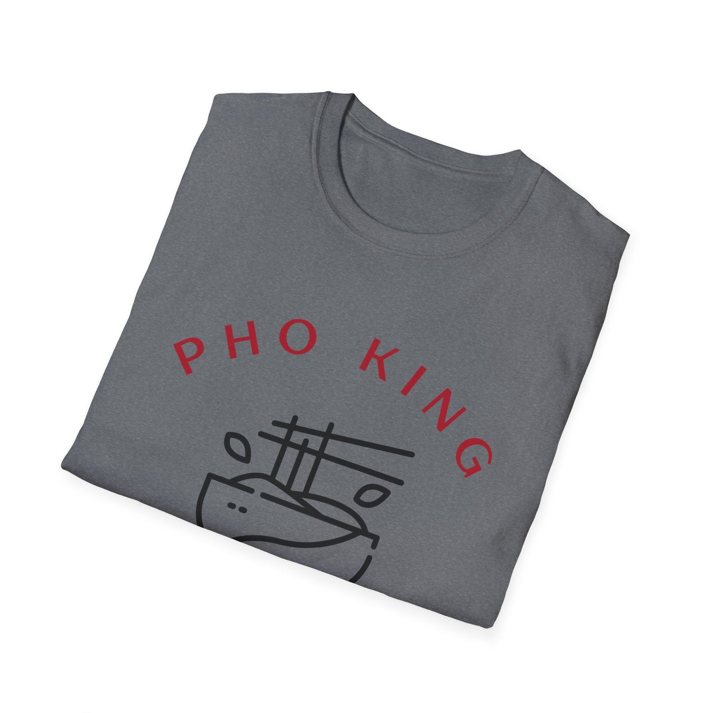 PHO KING DELICOUS | FUNNY FOOD HUMOR Unisex Softstyle T-Shirt