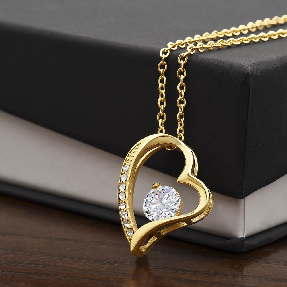 FREE PERSONALIZATION 🩷 To My Daughter 🩷|  Forever Love Necklace (Gold ONLY) + Luxury Box