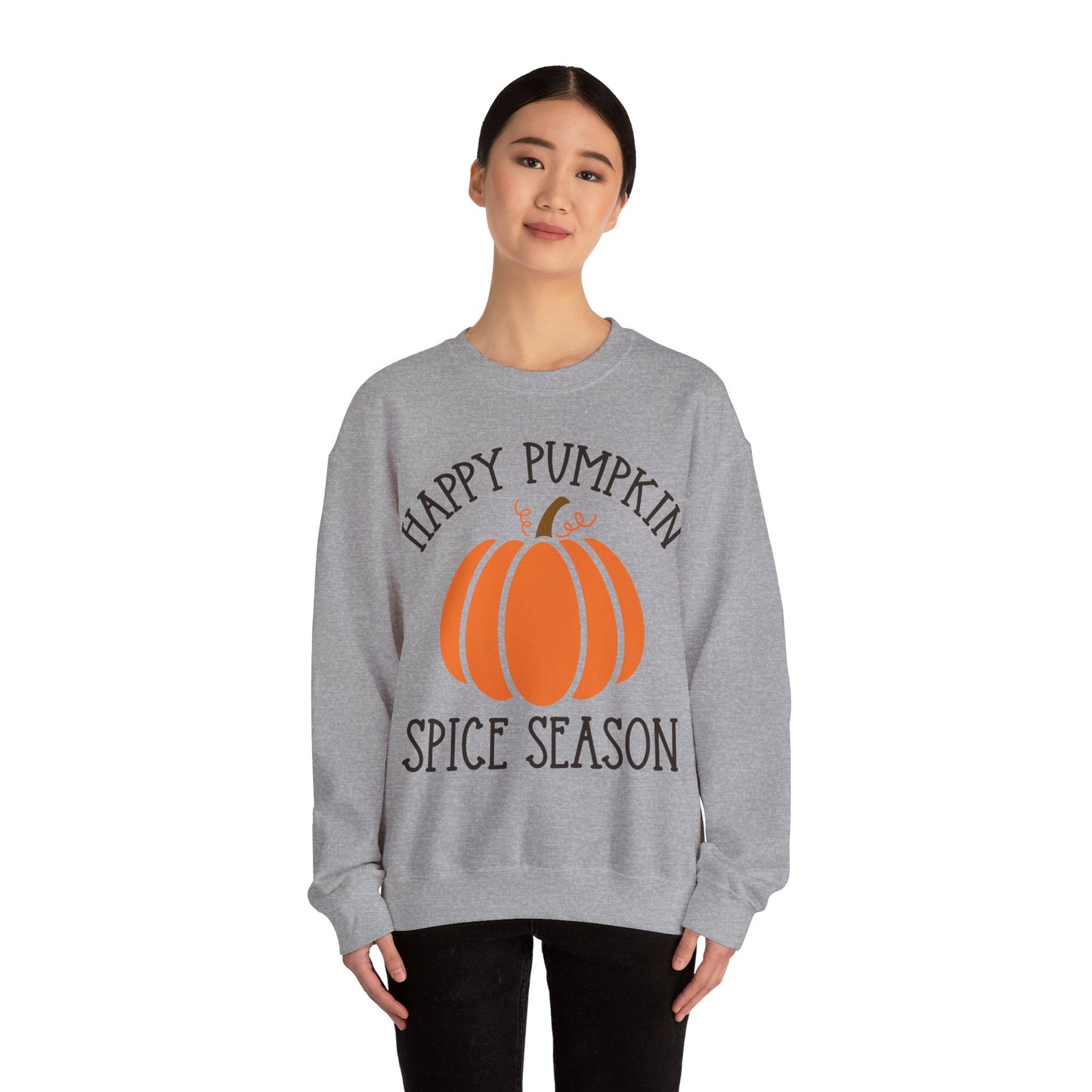 Pumpkin Spice Fall Sweatshirt Unisex Heavy Blend™ Crewneck Sweatshirt