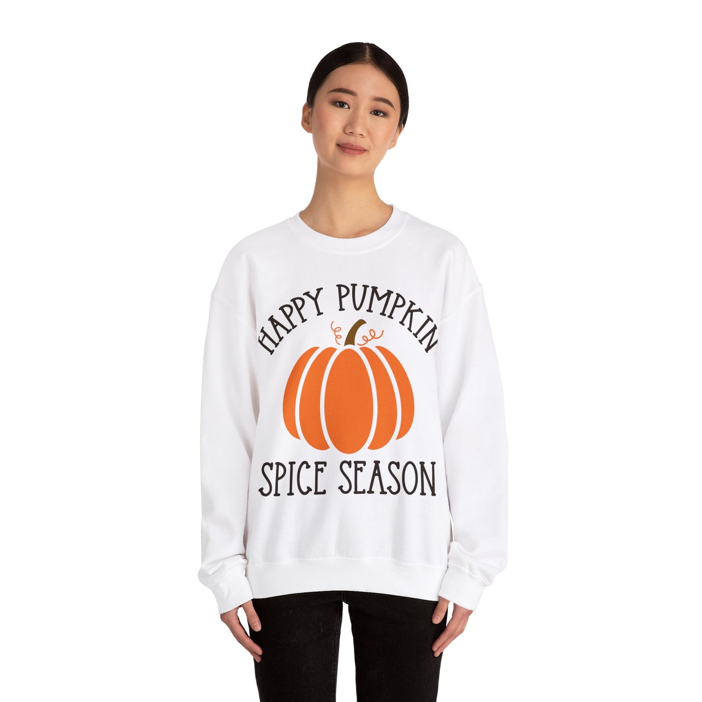 Pumpkin Spice Fall Sweatshirt Unisex Heavy Blend™ Crewneck Sweatshirt