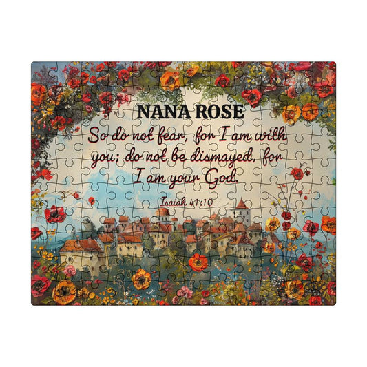 PERSONALIZED PUZZLE | SO DO NOT FEAR, FOR I AM WITH YOU | Puzzle Gift