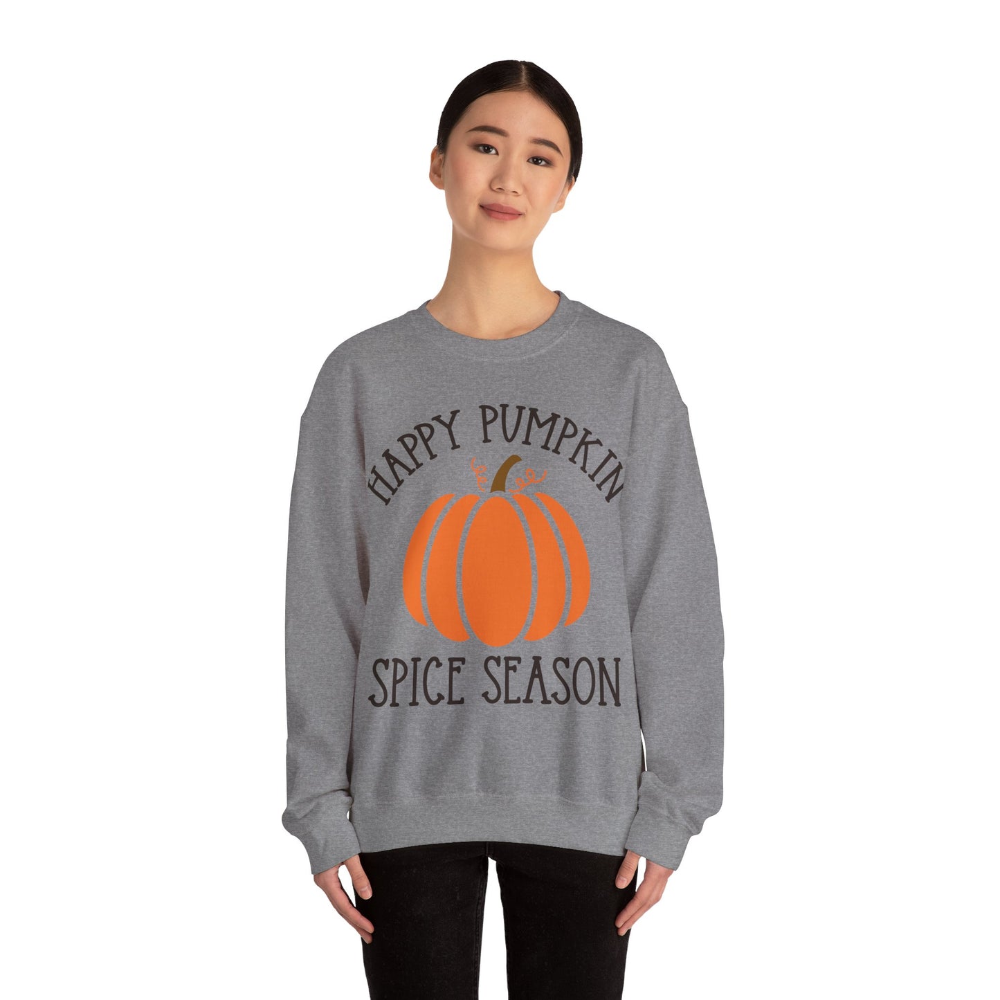 Pumpkin Spice Fall Sweatshirt Unisex Heavy Blend™ Crewneck Sweatshirt