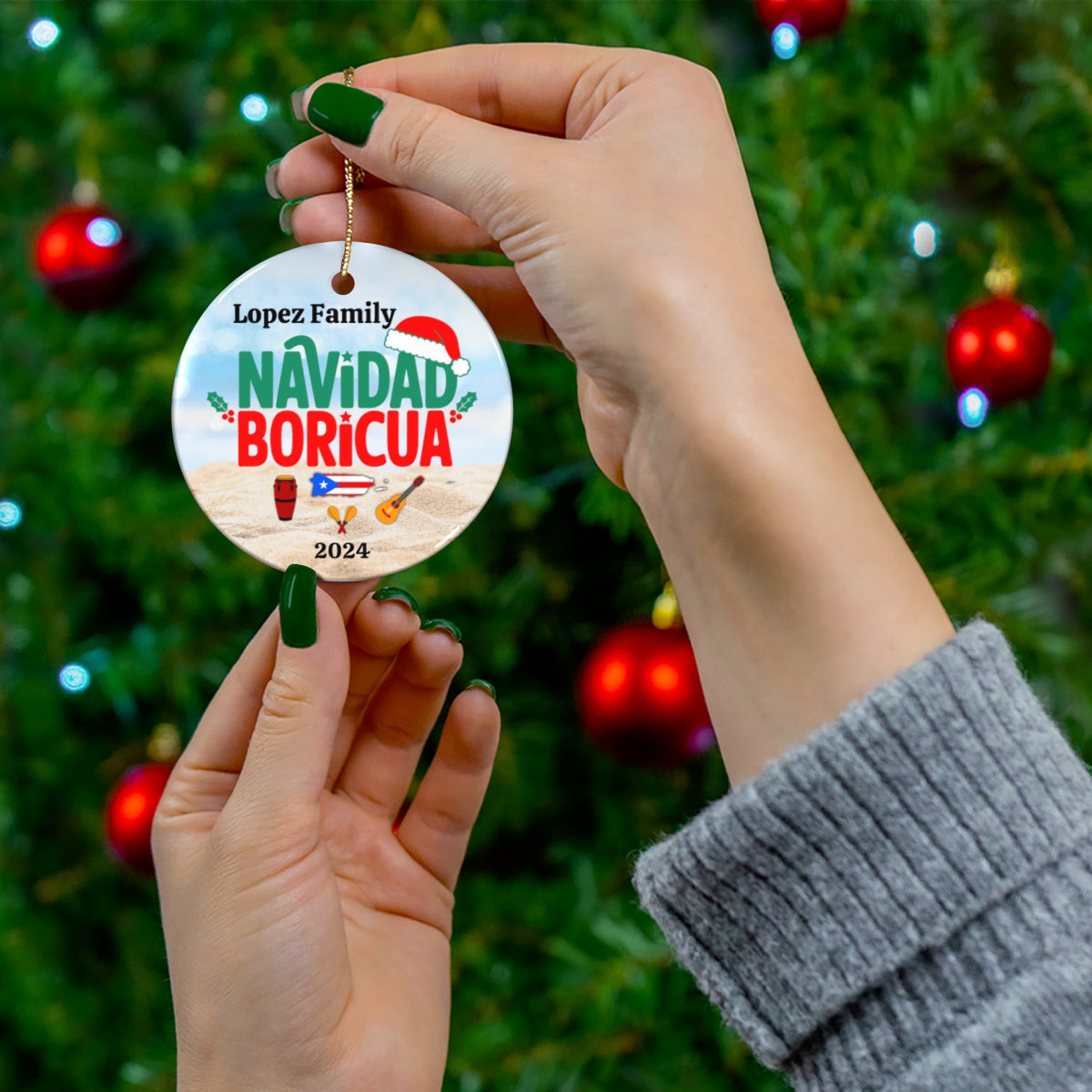 Personalized Puerto Rican Christmas Collection – NAVIDAD BORICUA | Celebrate with Island Spirit!