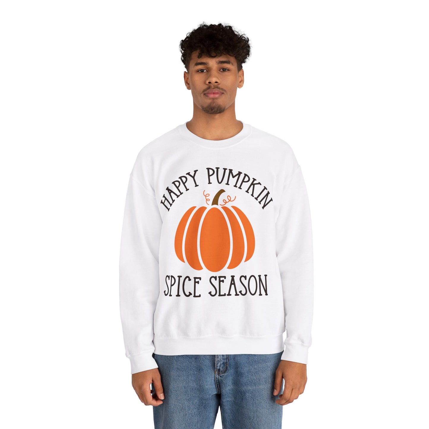 Pumpkin Spice Fall Sweatshirt Unisex Heavy Blend™ Crewneck Sweatshirt