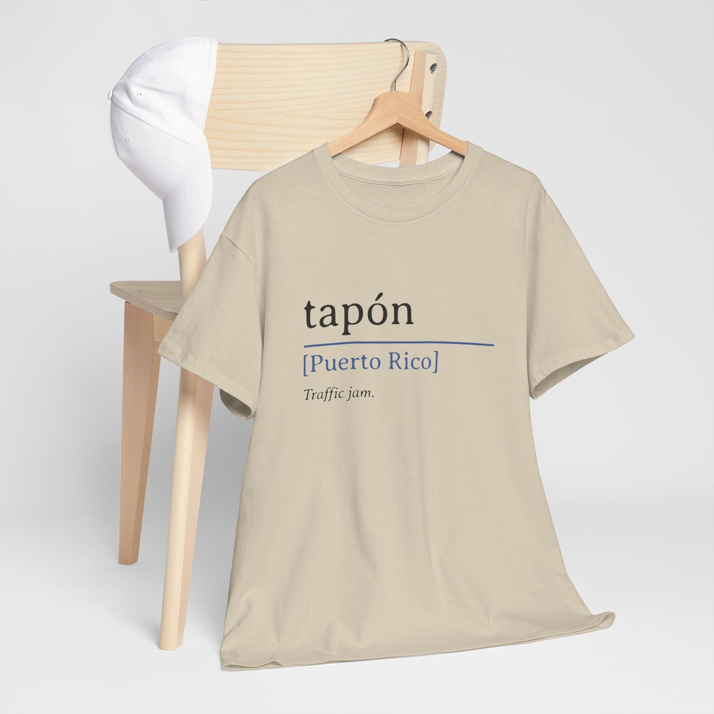 Tapón Definition Shirt | Puerto Rican Saying Tee | Unisex Heavy Cotton Tee