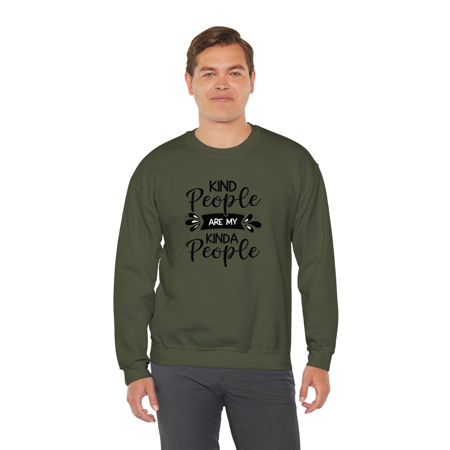 KIND PEOPLE ARE MY KINDA PEOPLE Unisex Heavy Blend™ Crewneck Sweatshirt