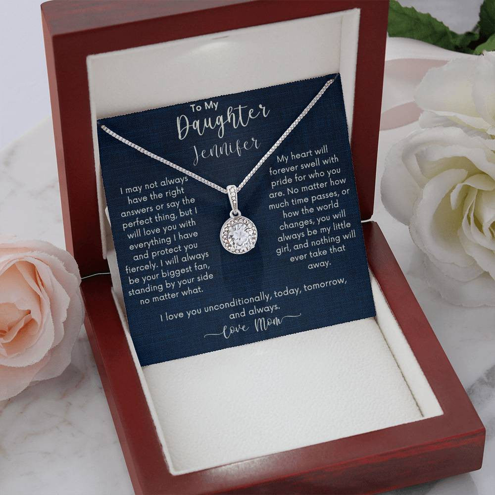 FREE PERSONALIZATION💖Timeless Elegance, Dazzling Brilliance 💖Eternal Hope Necklace |For Daughter From