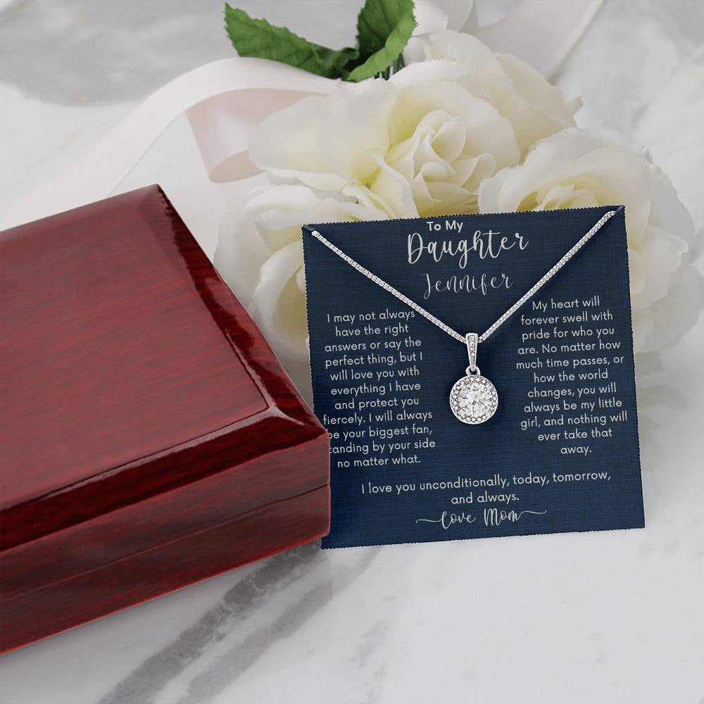 FREE PERSONALIZATION💖Timeless Elegance, Dazzling Brilliance 💖Eternal Hope Necklace |For Daughter From