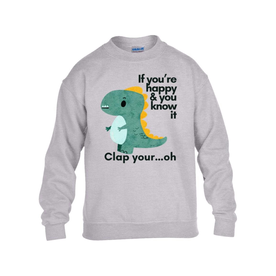 Funny T-Rex Clap Your Hands T-shirt