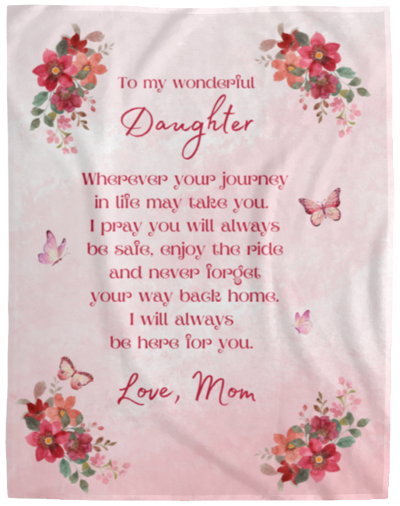 Daughter Blanket from Mom