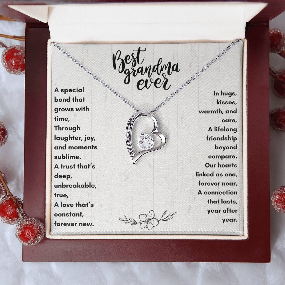 The Best Grandma Forever Love Necklace