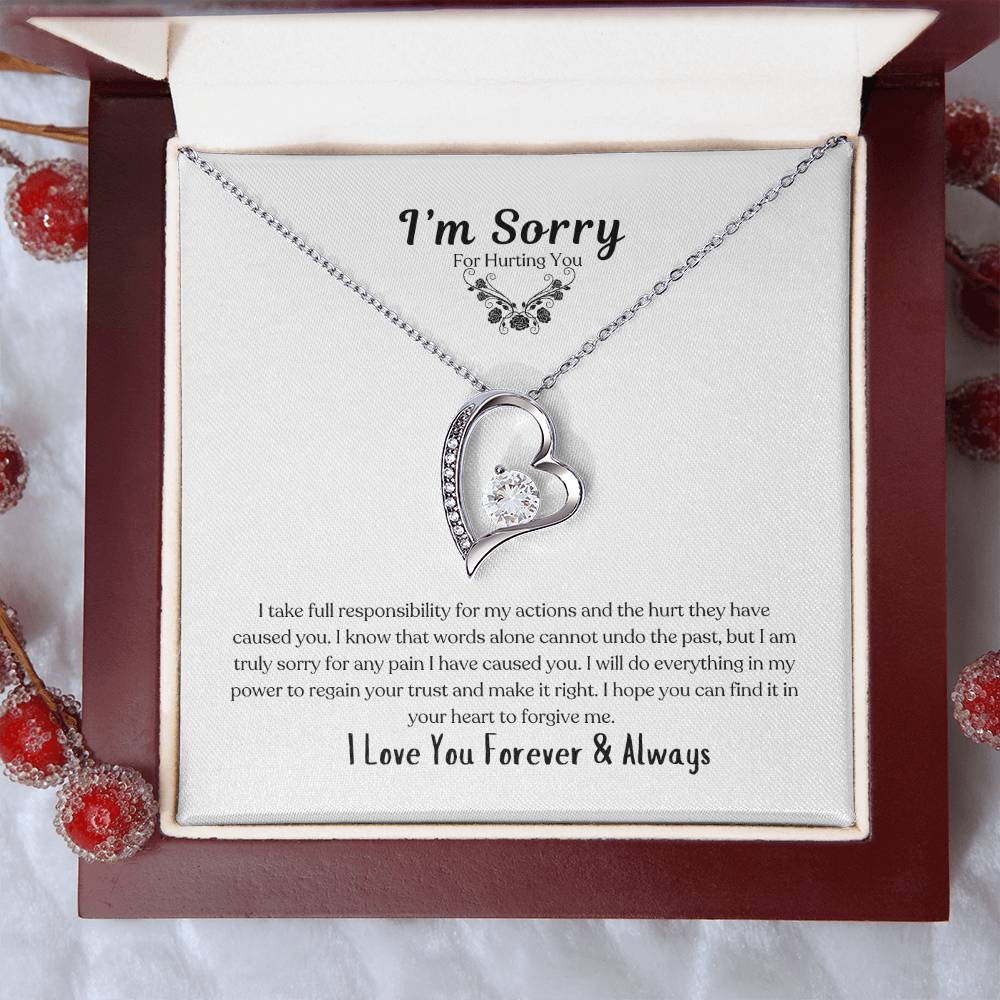 I'm Sorry | Forever Love Necklace