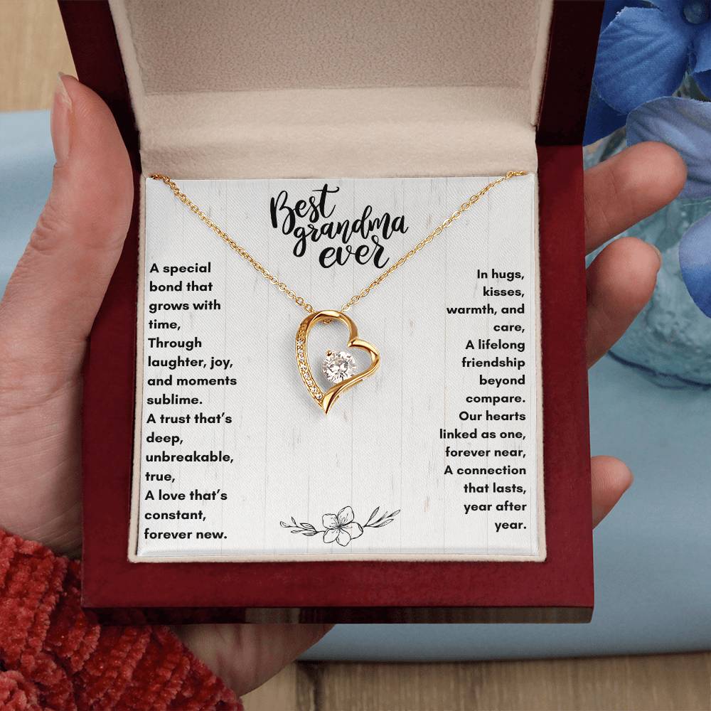 The Best Grandma Forever Love Necklace