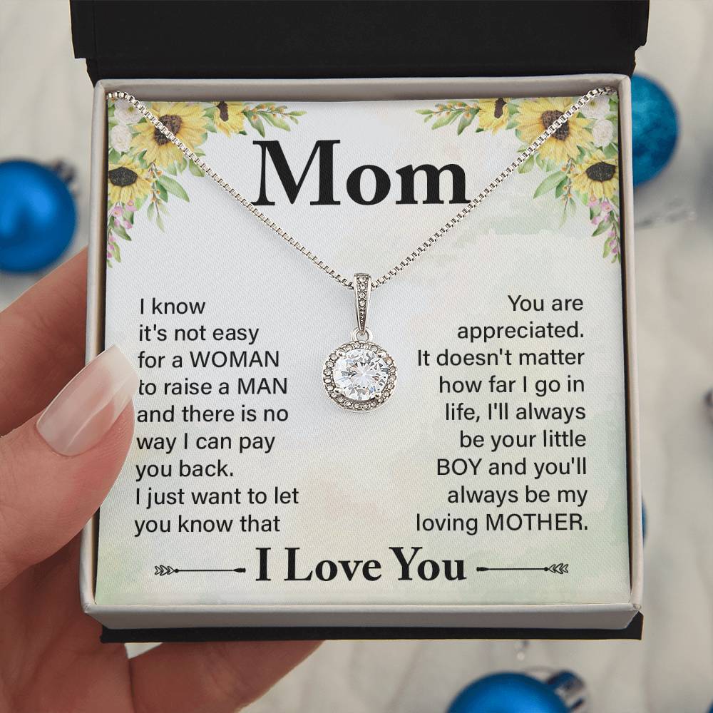 Gift for Mom | Eternal Hope Necklace Pendant