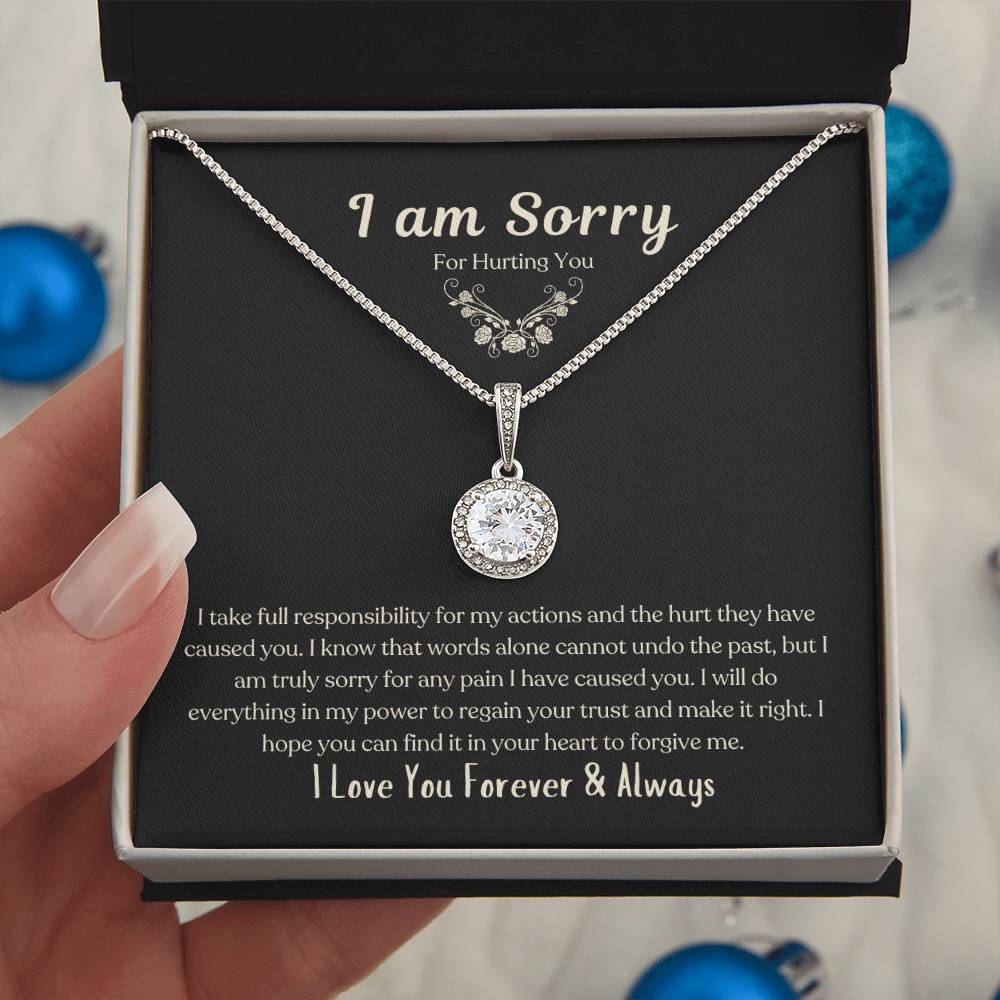 I am Sorry | Gift for Loved One | Eternal Hope Necklace