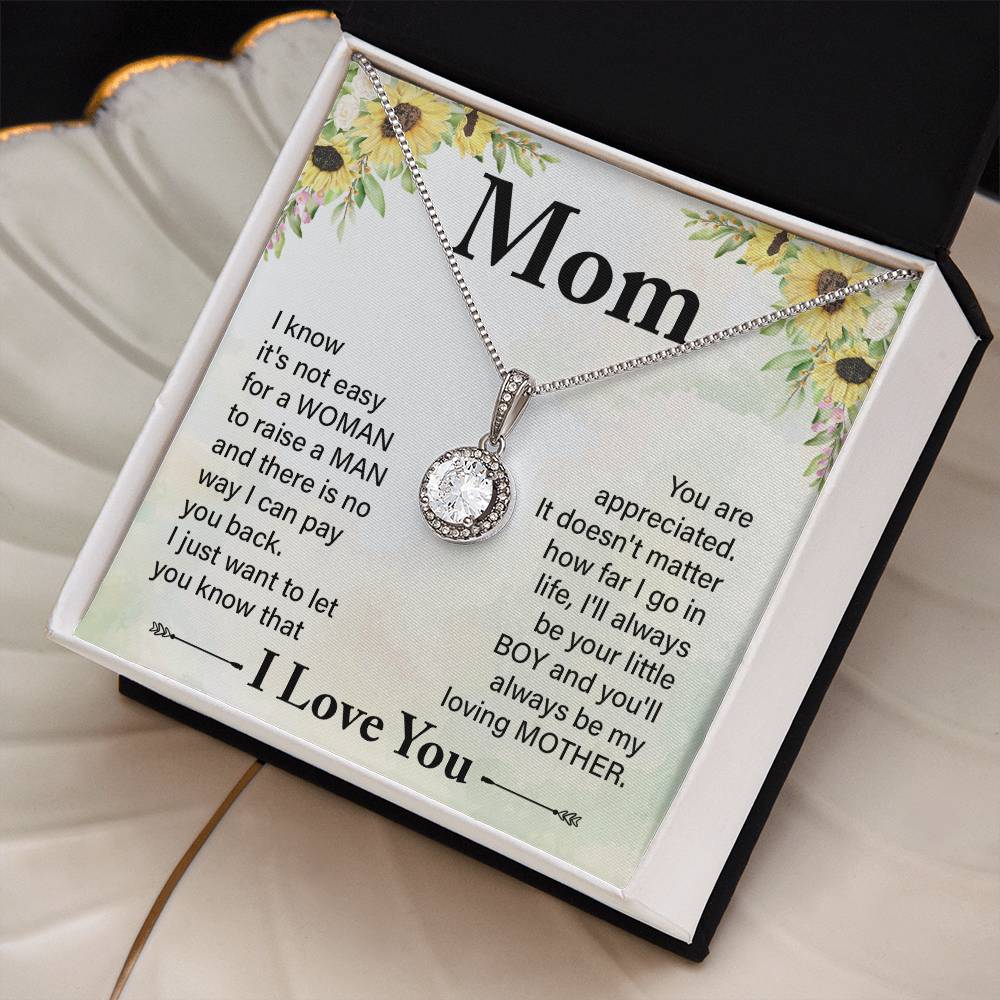 Gift for Mom | Eternal Hope Necklace Pendant