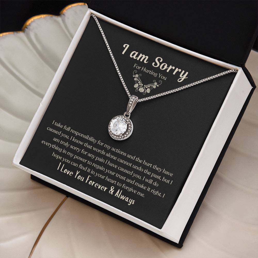 I am Sorry | Gift for Loved One | Eternal Hope Necklace