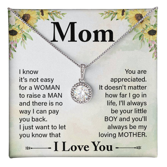 Gift for Mom | Eternal Hope Necklace Pendant