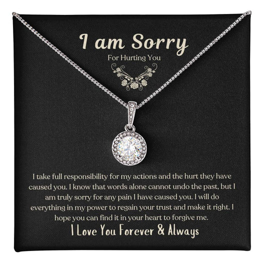 I am Sorry | Gift for Loved One | Eternal Hope Necklace