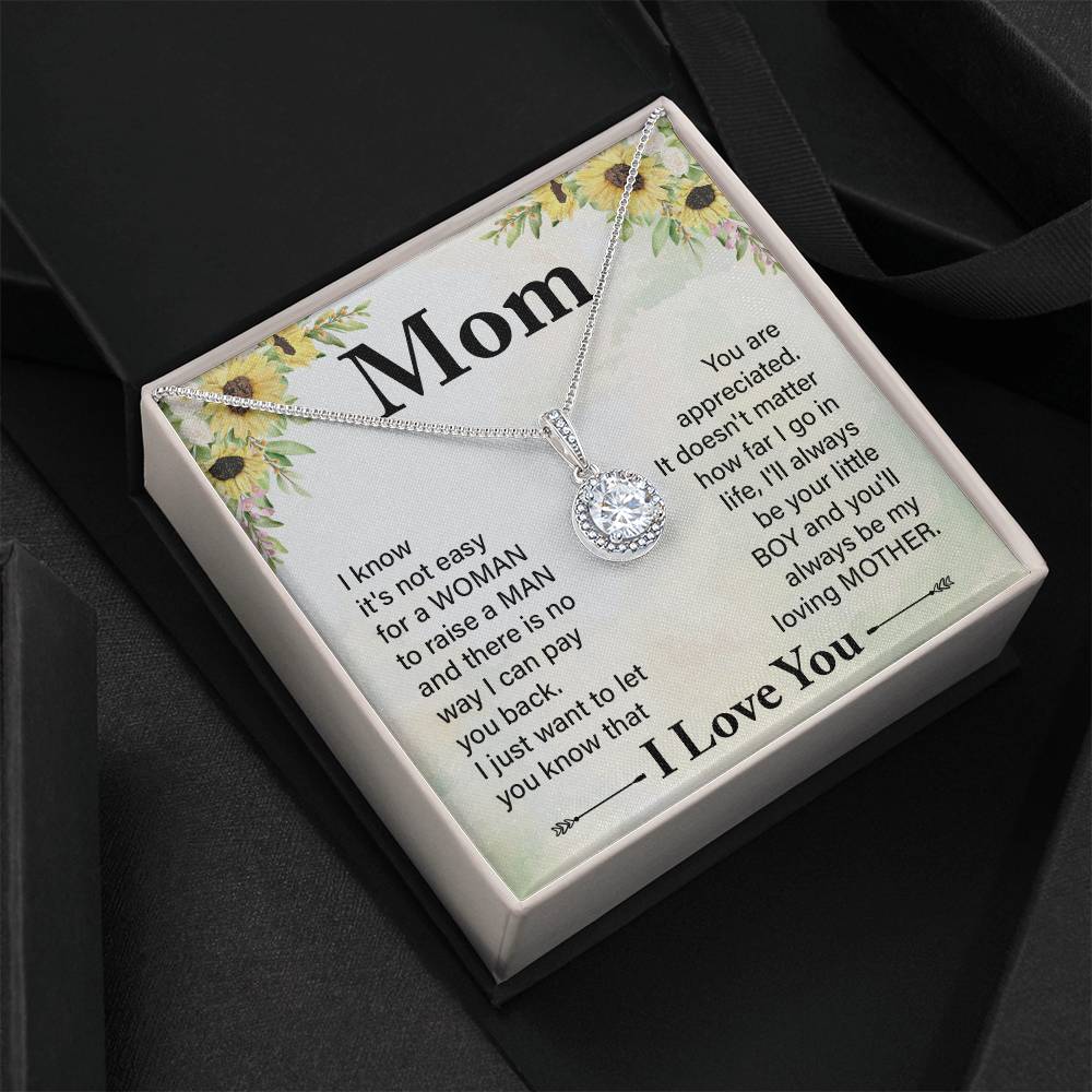 Gift for Mom | Eternal Hope Necklace Pendant