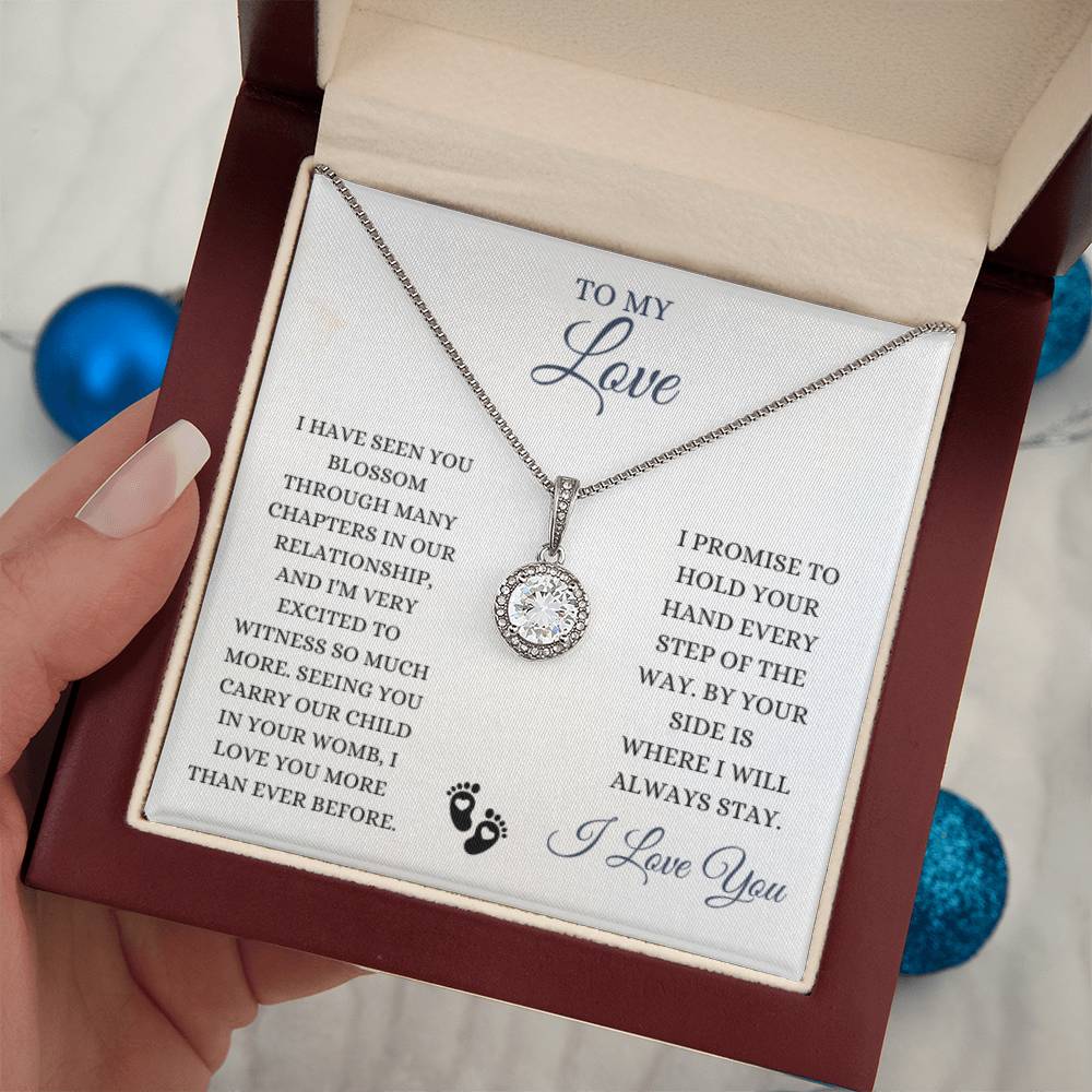 To My Love | Thank You for Our Beautiful Baby | Eternal Hope Necklace