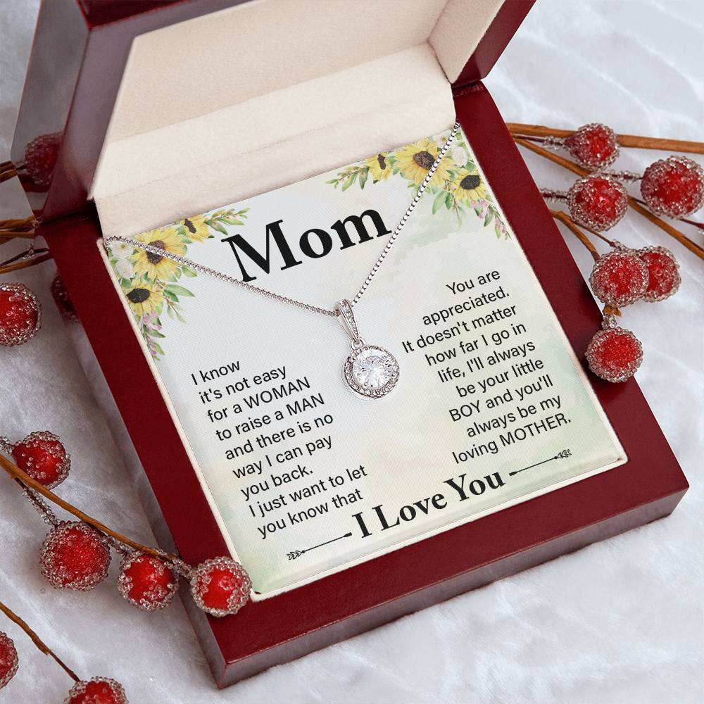 Gift for Mom | Eternal Hope Necklace Pendant