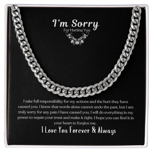 I'm Sorry | Cuban Chain Link