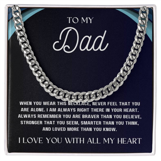 Dad Gift | Cuban Link Necklace