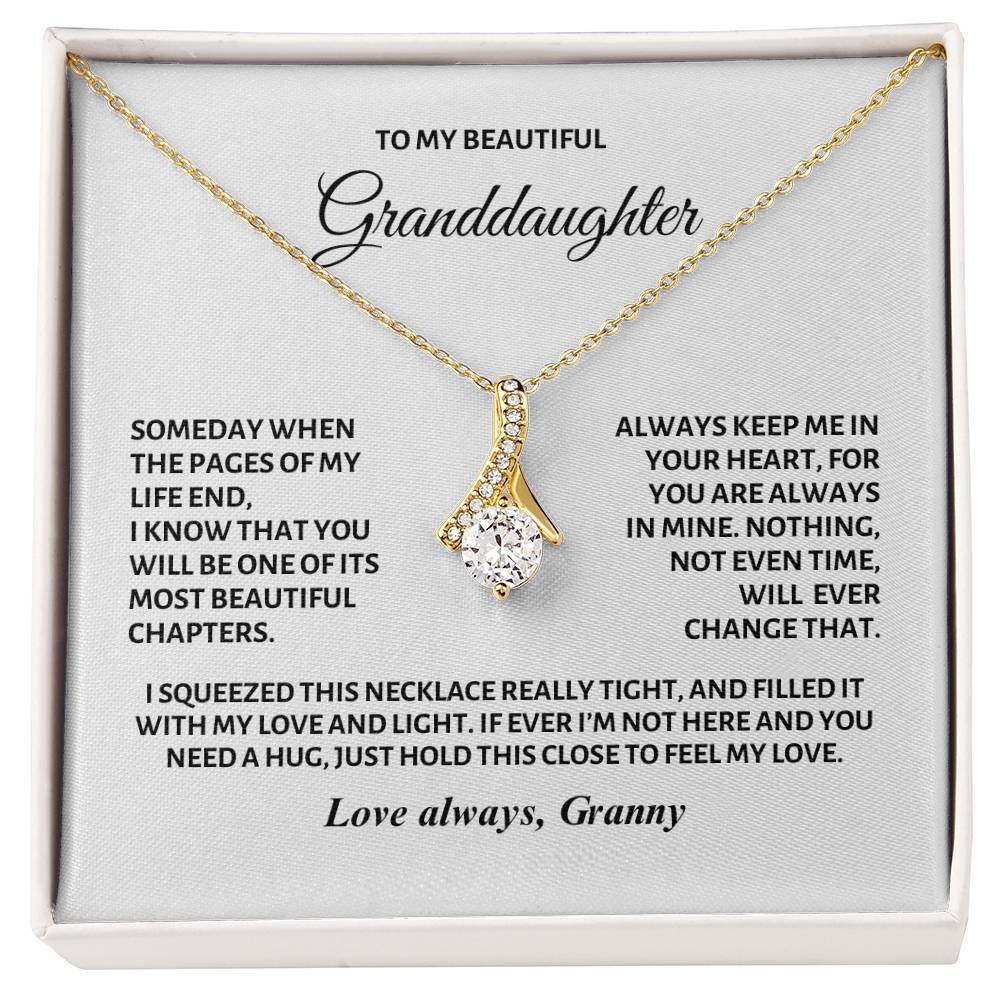 Granddaughter Necklace | Pages of My Life