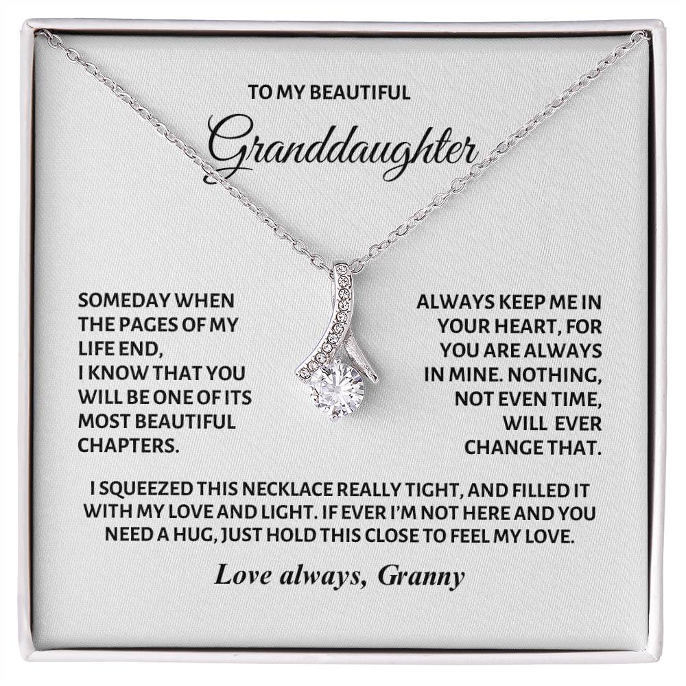 Granddaughter Necklace | Pages of My Life