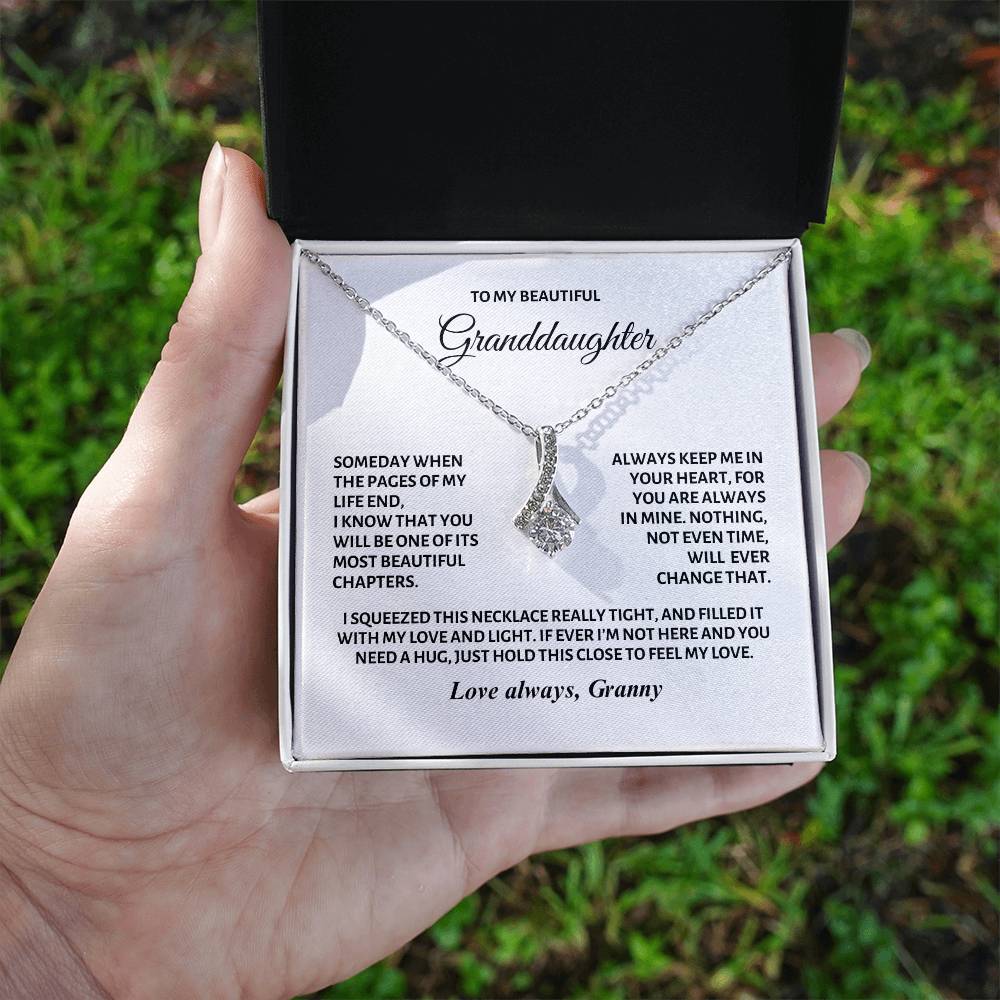 Granddaughter Necklace | Pages of My Life