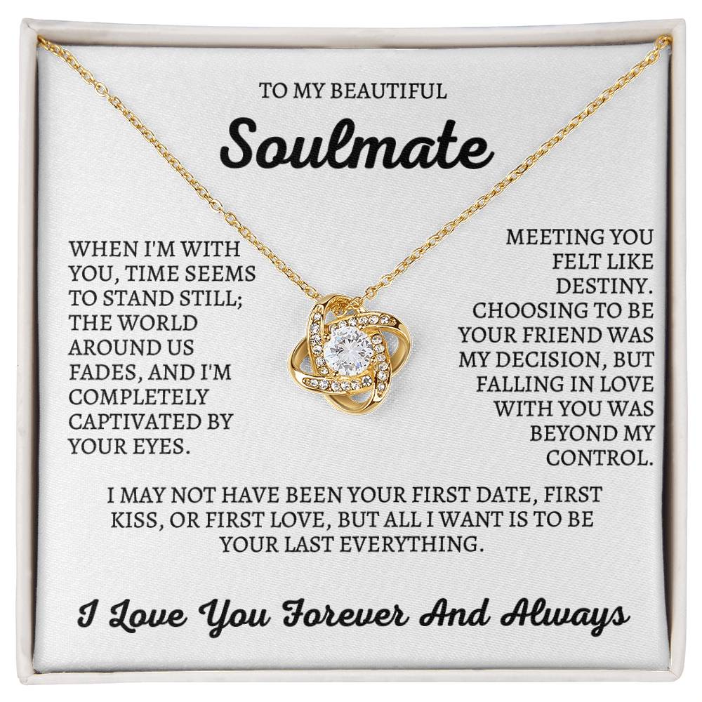 Soulmate | Time Stands Still | Forever Love Necklace