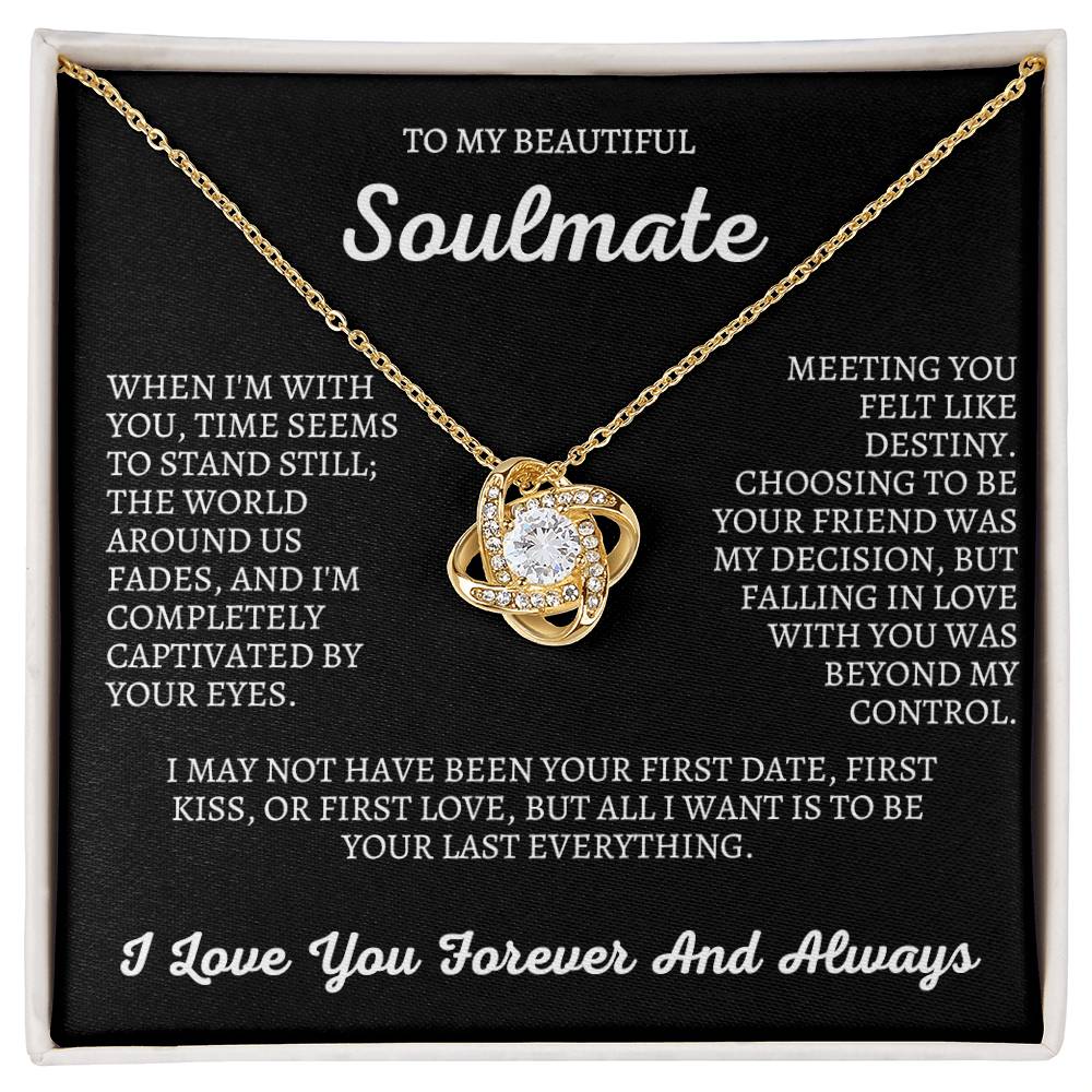 Soulmate | Time Stands Still | Love Knot Necklace