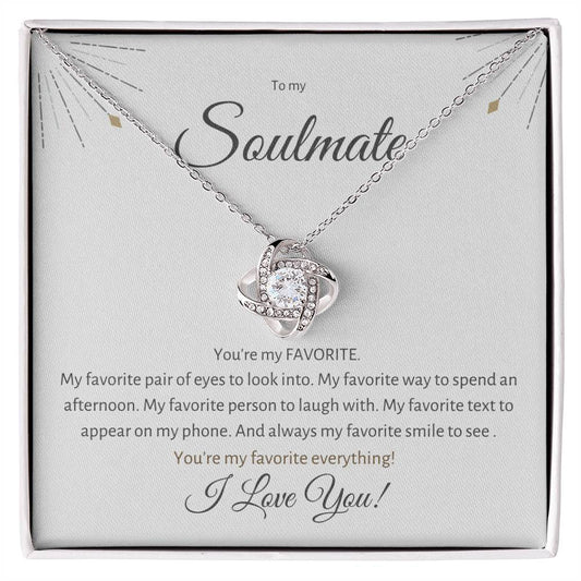 Love Knot Best-Selling Necklace for Soulmate | Gift for Any Occasion | Forever Love Gift