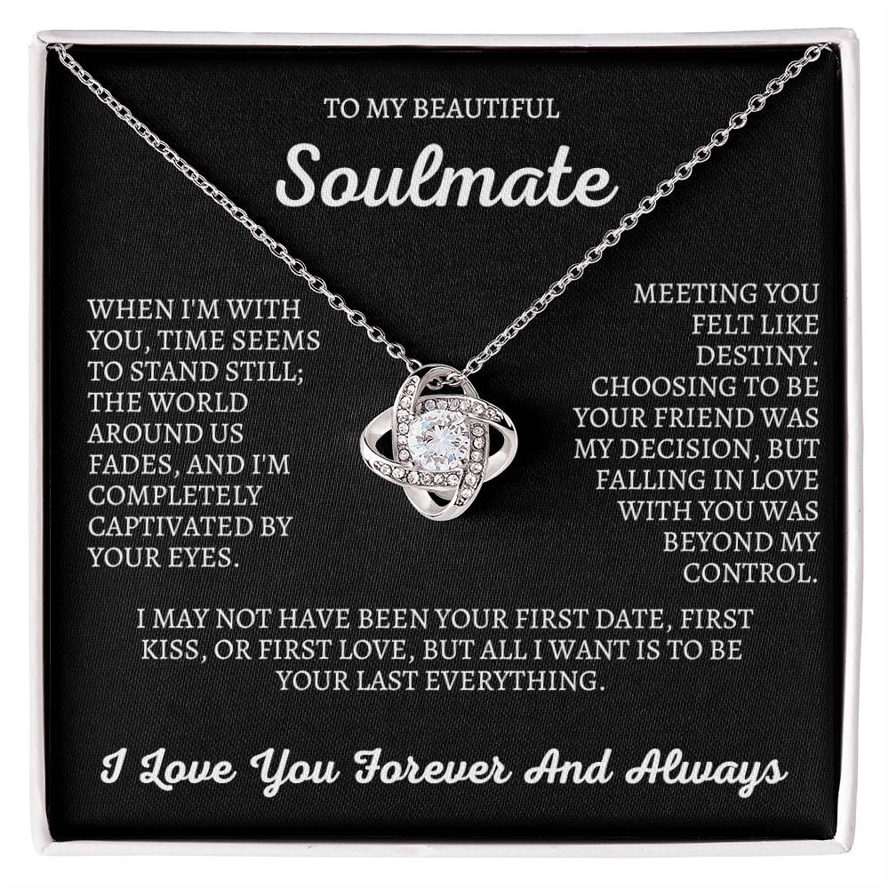 Soulmate | Time Stands Still | Love Knot Necklace