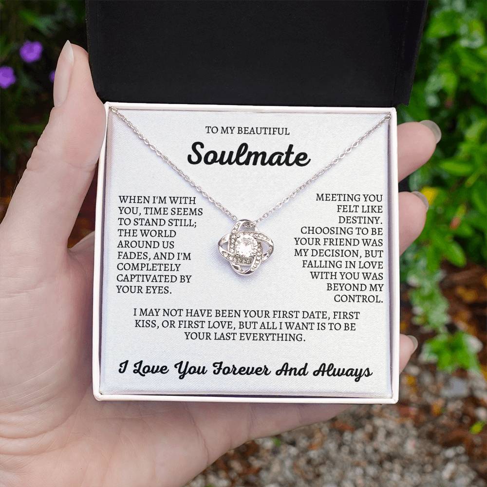 Soulmate | Time Stands Still | Forever Love Necklace