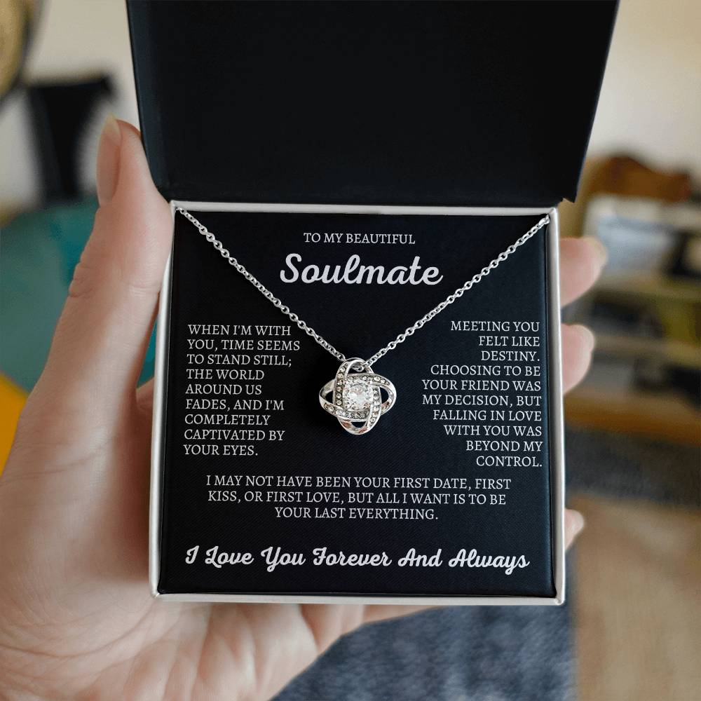 Soulmate | Time Stands Still | Love Knot Necklace